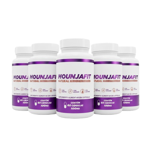 5 Frascos MOUNJAFIT